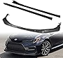 Q1-TECH, 9 PCS Front Bumper Body Kit Lip & Side Skirt Extensions Diffuser Set compatible with 2020 - 2021 Toyota Corolla XSE/SE Model Only , Front Spoiler Air Chin Body Splitter , Painted Carbon Fiber