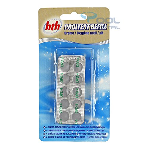 HTH Recharge pastilles Brome / Oxygène Actif / pH
