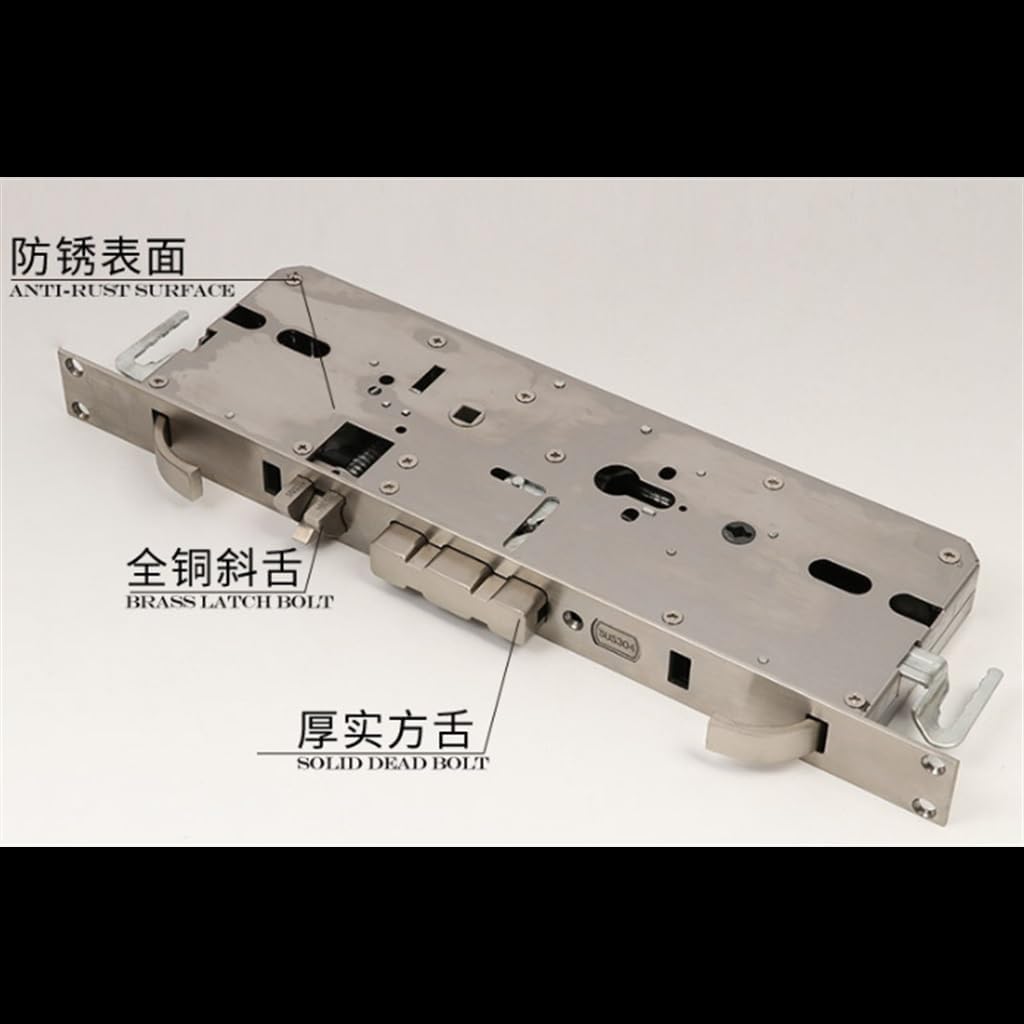 Outdoor Living Room Door Locks Villa Gate Mechanical Solid Wood