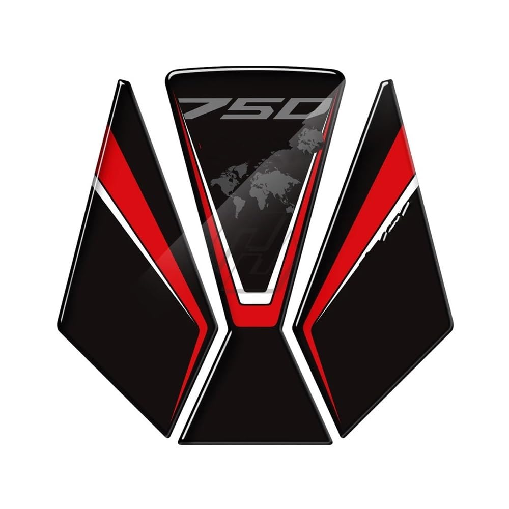 Motorcycle Tank Pad Protection Sticker Prevent Scratc Decal for Scooter for X-ADV for Xadv 750 Stickers(Color1)