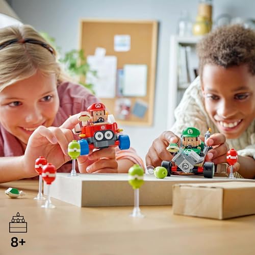 Lego Mario Kart Bébé Mario Contre Bébé Luigi 72034 Lego La Boite - vue 6