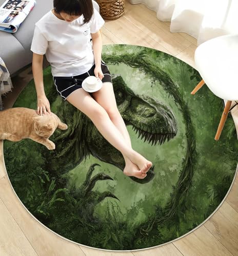 Tapis vert émeraude 200 cm à poils courts doux confortable et lavable - 5