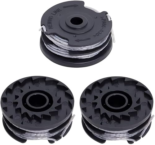 Daaxing 3 bobine di filo di ricambio per decespugliatore Greenworks