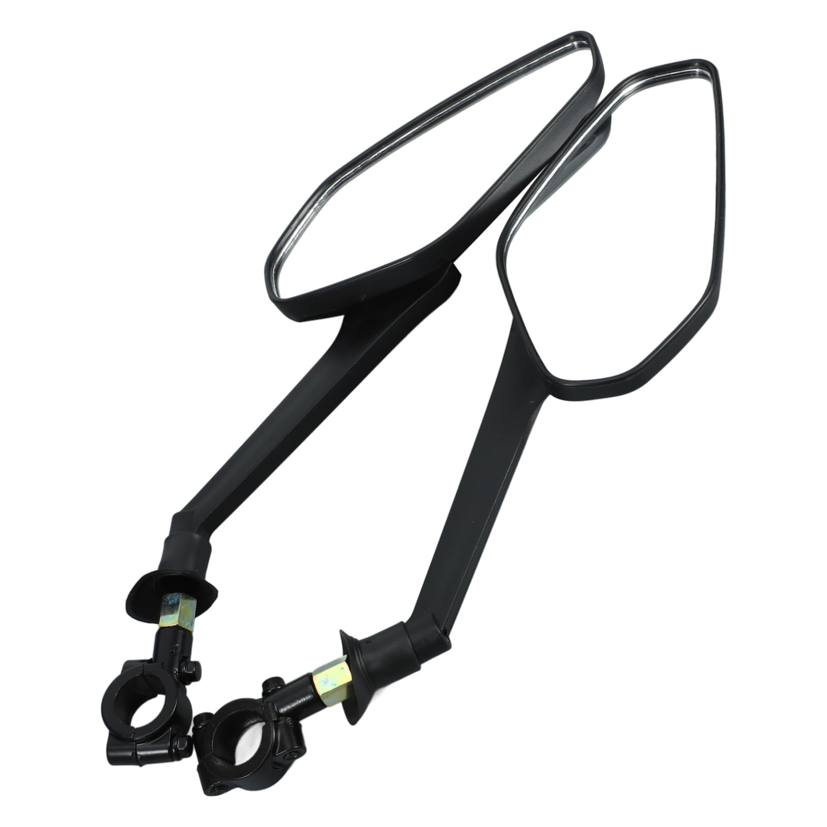 BESTonZON 3 Ensembles Set de Rétroviseurs de Vélo Ajustables Miroirs de Guidon Convexes pour Cyclisme Extérieur Accessoire Pratique pour Vélo