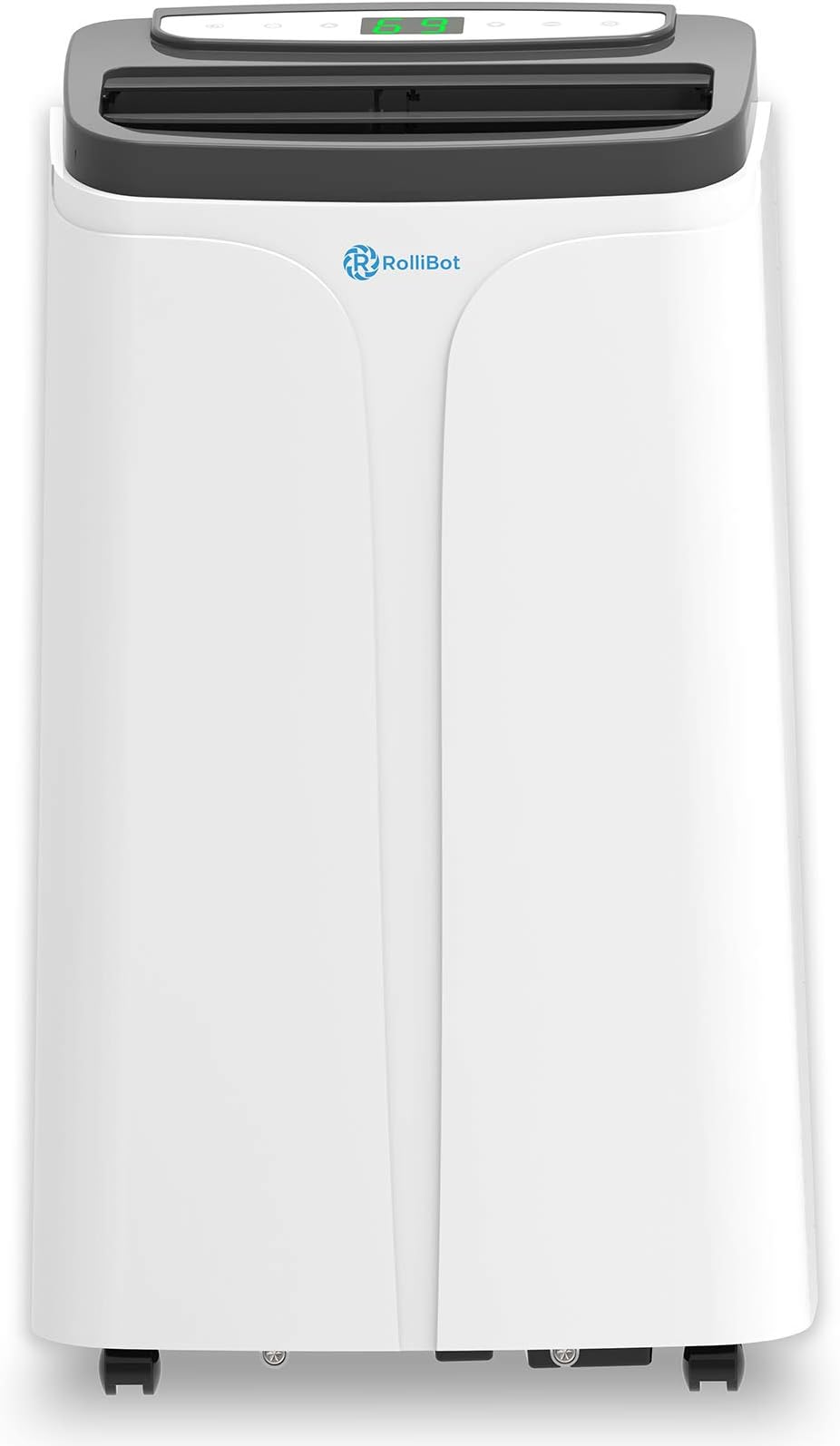 RolliCool 14,000 BTU Portable Air Conditioner Alexa-Enabled AC Unit with Heater, Dehumidifier, Fan, Mobile App (COOL100H)