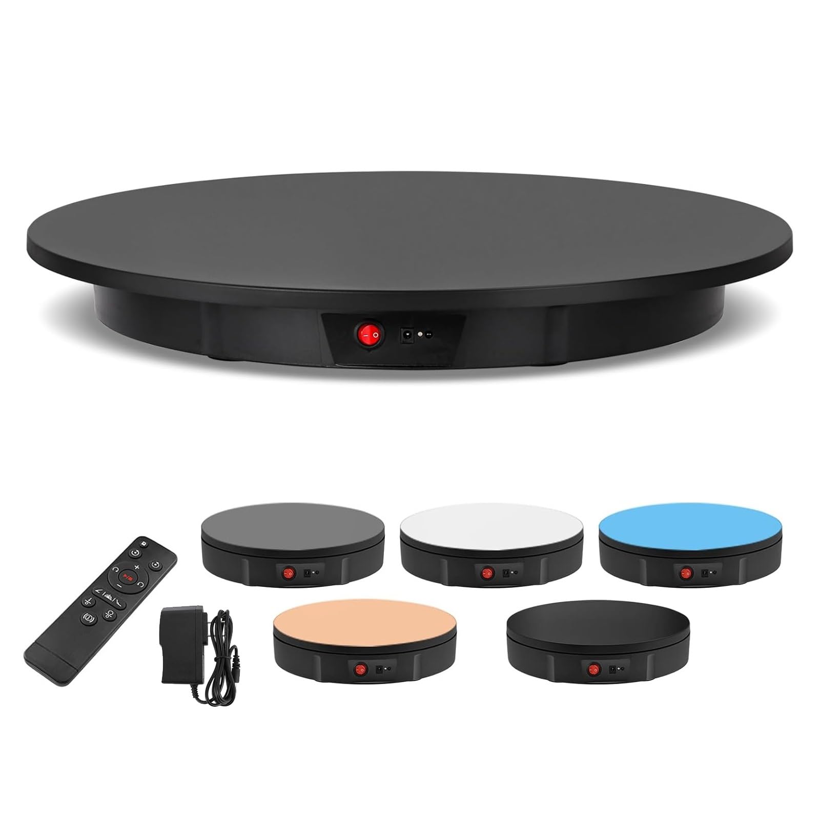 Amazon.co.jp: 360度回転台電動ターンテーブル スピード、電動