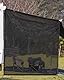 FoundGo Sonnenschutz Markise Wohnmobil [250x215cm 220g/㎡ HDPE] 75% View Blocker Sonnenschutz Vorderwand Markise für Wohnmobil inkl. 2 Bodennägel + 4 Gummiseil + Tragetasche (Höhe x Breite)