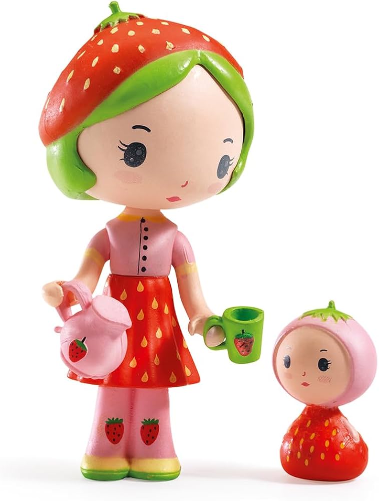 Amazon | DJECO ジェコ tinyly ティーニー ベリー＆リラ 人形 ドール