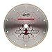 QEP 6-8008BW 8-Inch Black Widow Micro-Segmented Rim Diamond Blade, 5/8-Inch Arbor, Wet Cutting, 7640 Maximum RPM