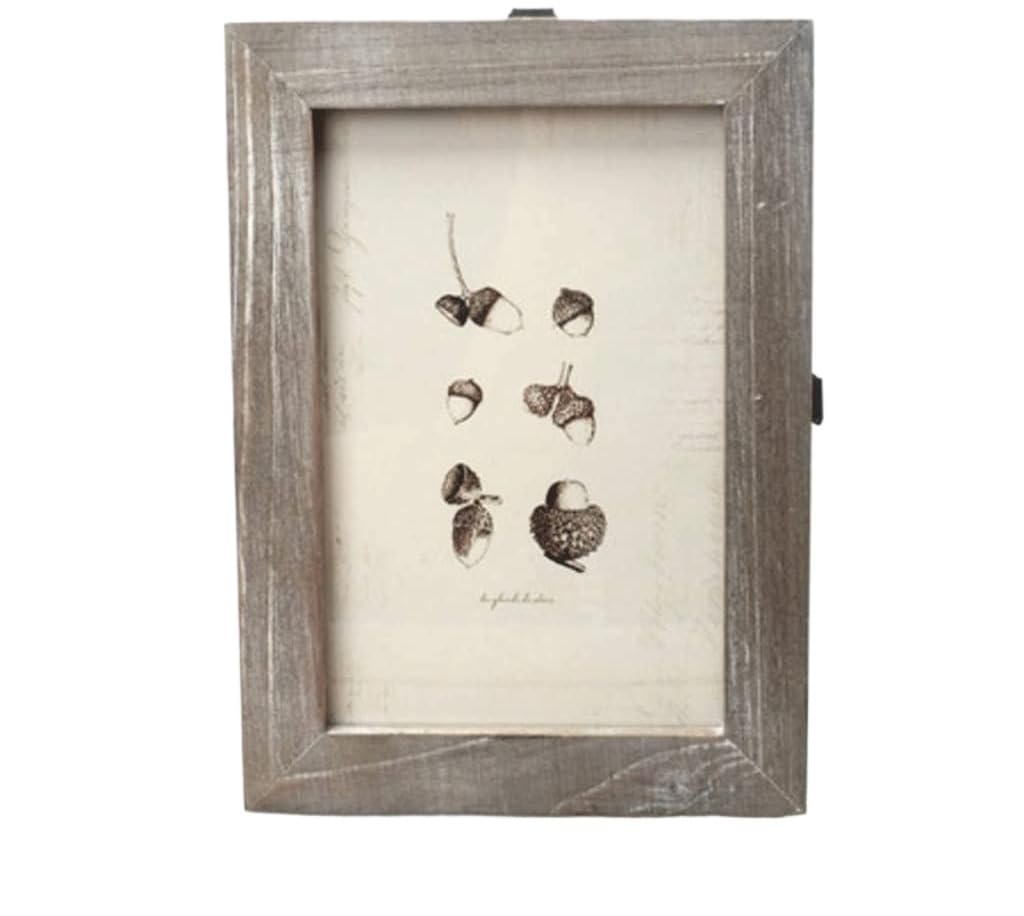 Cadre photo en bois haut de gamme avec double charnière robuste
