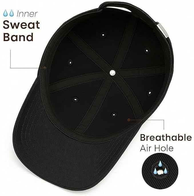 Image of SELLORIA A Brand Adjustable Unisex Cap for Men and Women Freesize Baseball Caps Pack of-1