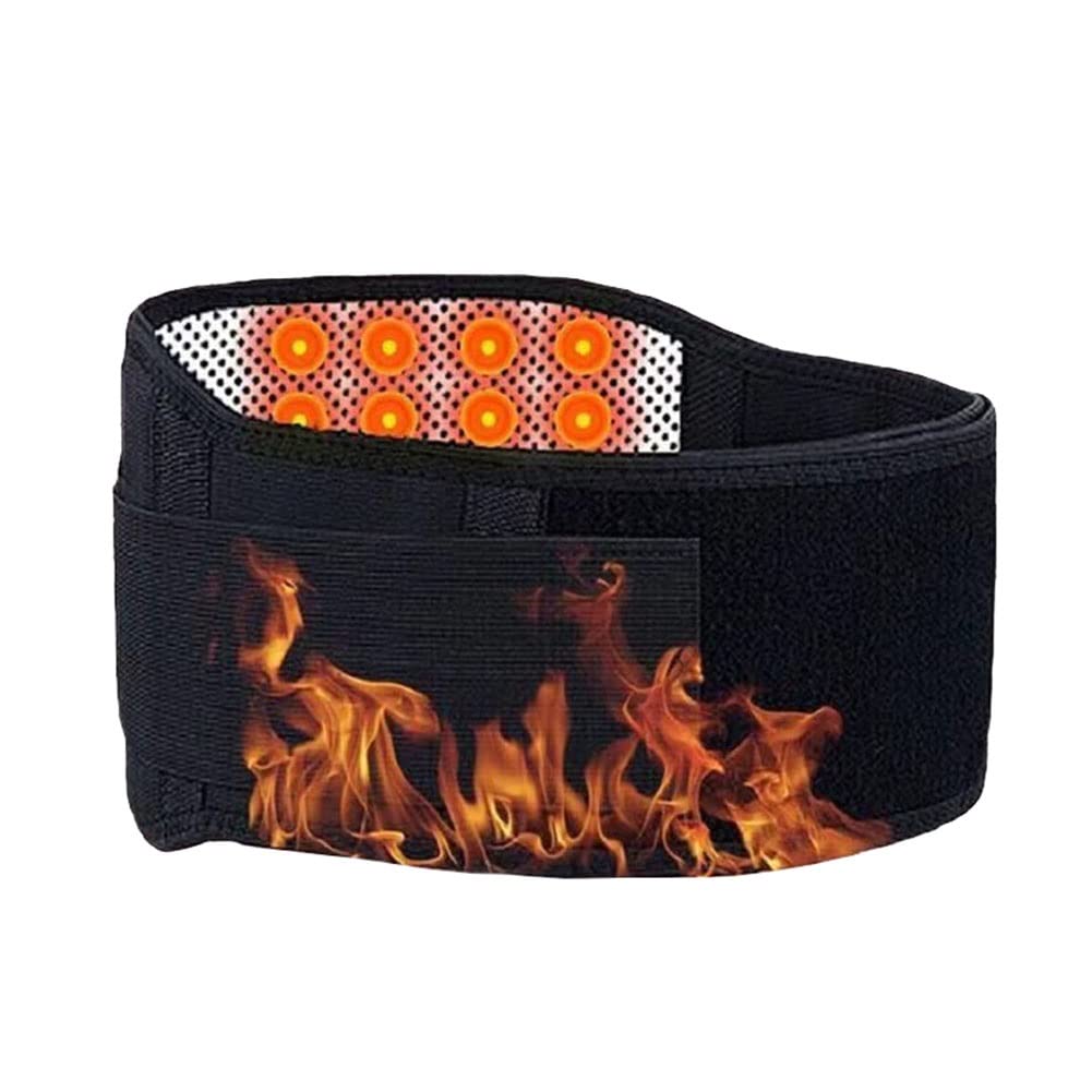 con cinghie regolabili traspiranti, supporto lombare in tormalina(M/Medium)