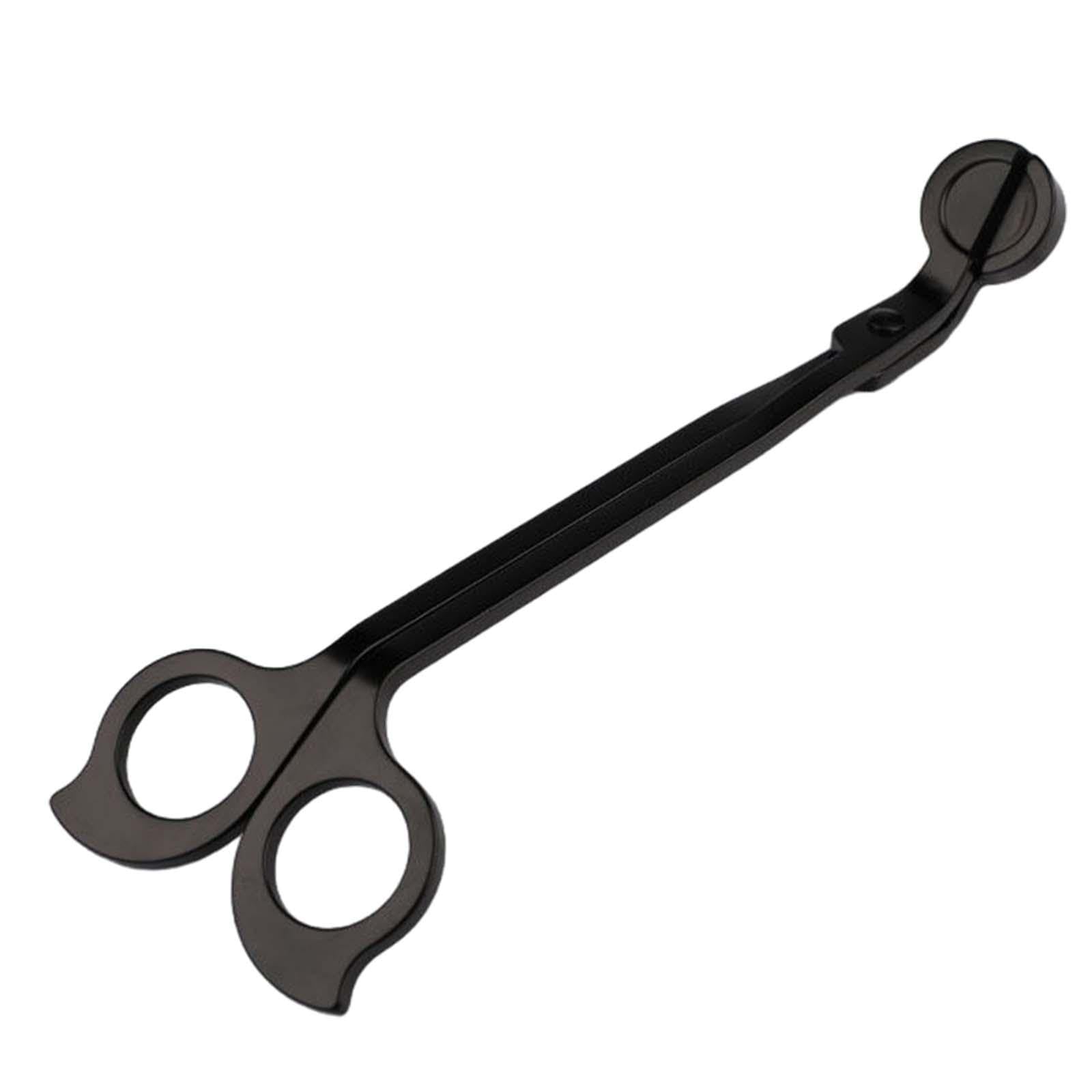 Candle Wick Trimmer Premium Sturdy Candle Extinguishing Tool Candle Scissors Black-image-21