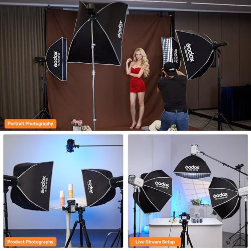 Godox UL-BOX-30 * 45 softbox rectangulaire diffuseur de lumière pour photographe - 7