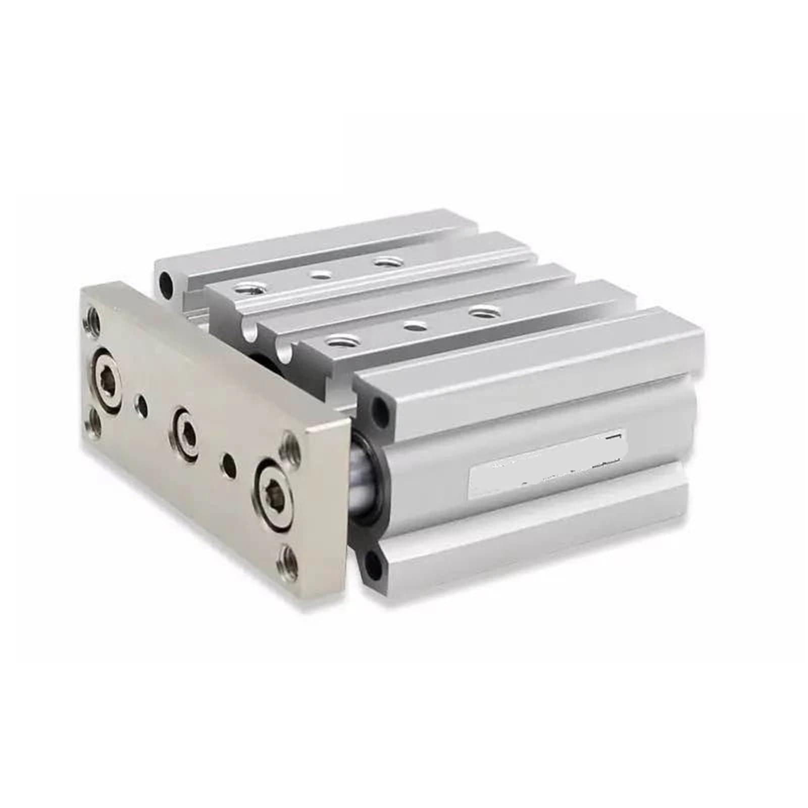 Vérin pneumatique MGPM50-25 tri-tiges pour stopper la torsion mécanique