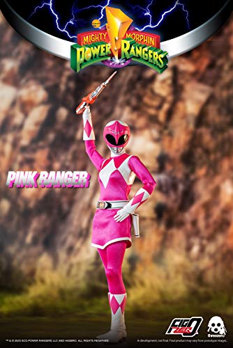 Threezero Mighty Morphin Power Rangers: Pink Ranger 1:6 Scale Collectible Figure #TOP2