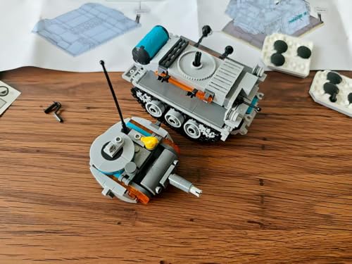 Cokomono Bloques Construccion, 532 Piezas Juego Construccion Niños a Partir de 6 años,Juguetes de Construcción de Versión Q del Tanque Medio Alemán III,Regalo para Fiesta Navidad