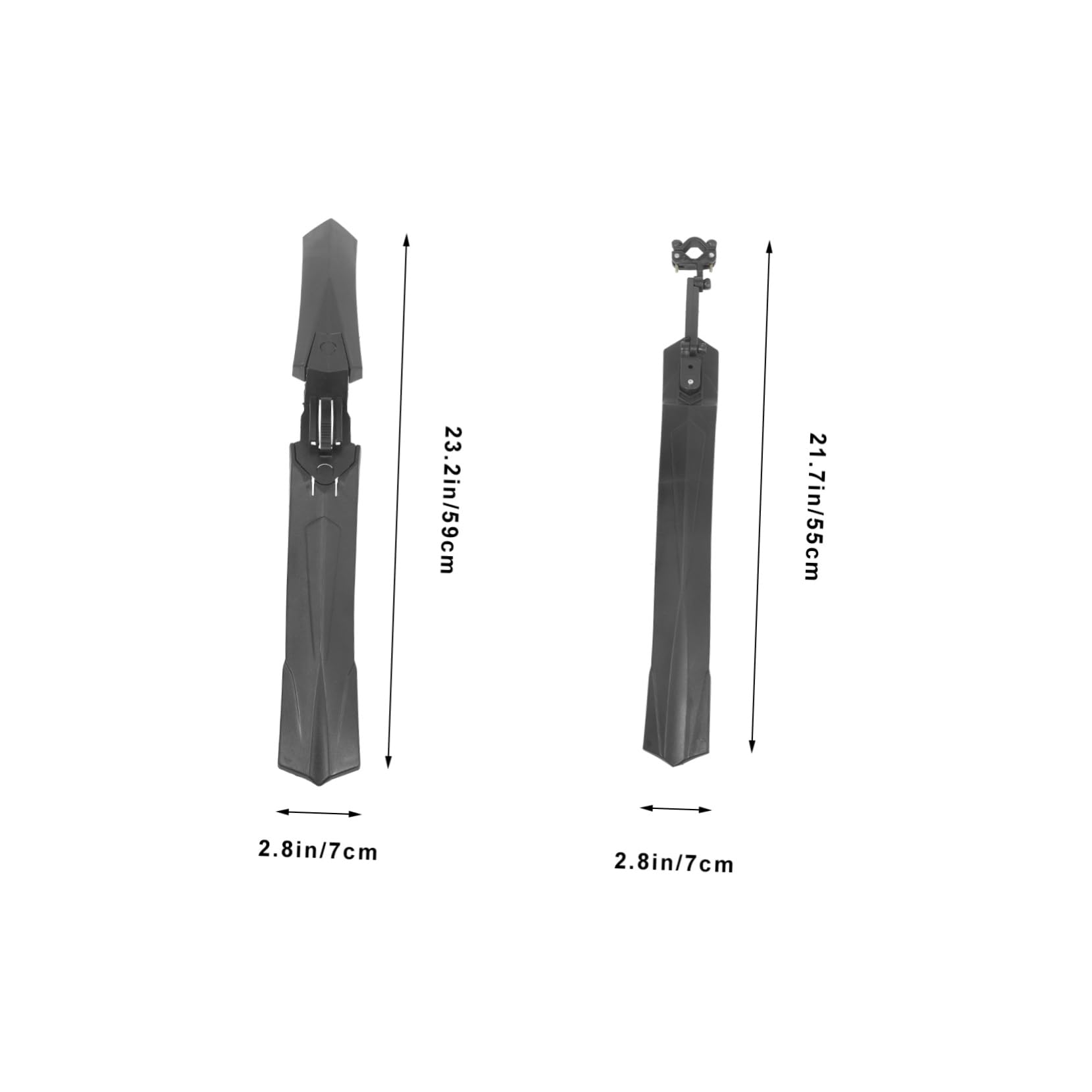 Toyvian Guardabarros Bicicletas de Mudguards Ajustables y Resistentes Instalación Rápida y Accesorios Prácticos Ciclistas