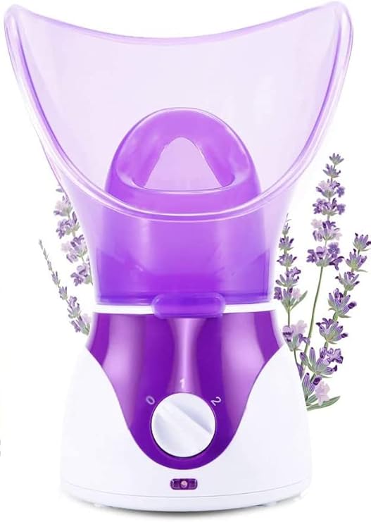 Facial Steamer,Nano Ionic Face Steamer for Home Facial,Portable