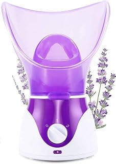 Facial Steamer,Nano Ionic Face Steamer for Home Facial,Portable Moisturizing Face Steamer,Humidifier Moisturizing Face Spa Steamer,Face Humidifier