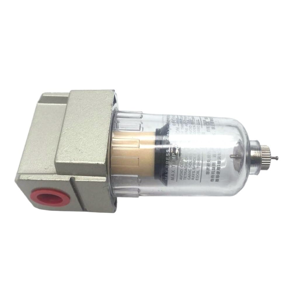 AF2000-02 Compressed Air Filter Water Separator Aluminum Alloy Air Compressor Line Water Trap Filter Water Separator Trap Assy