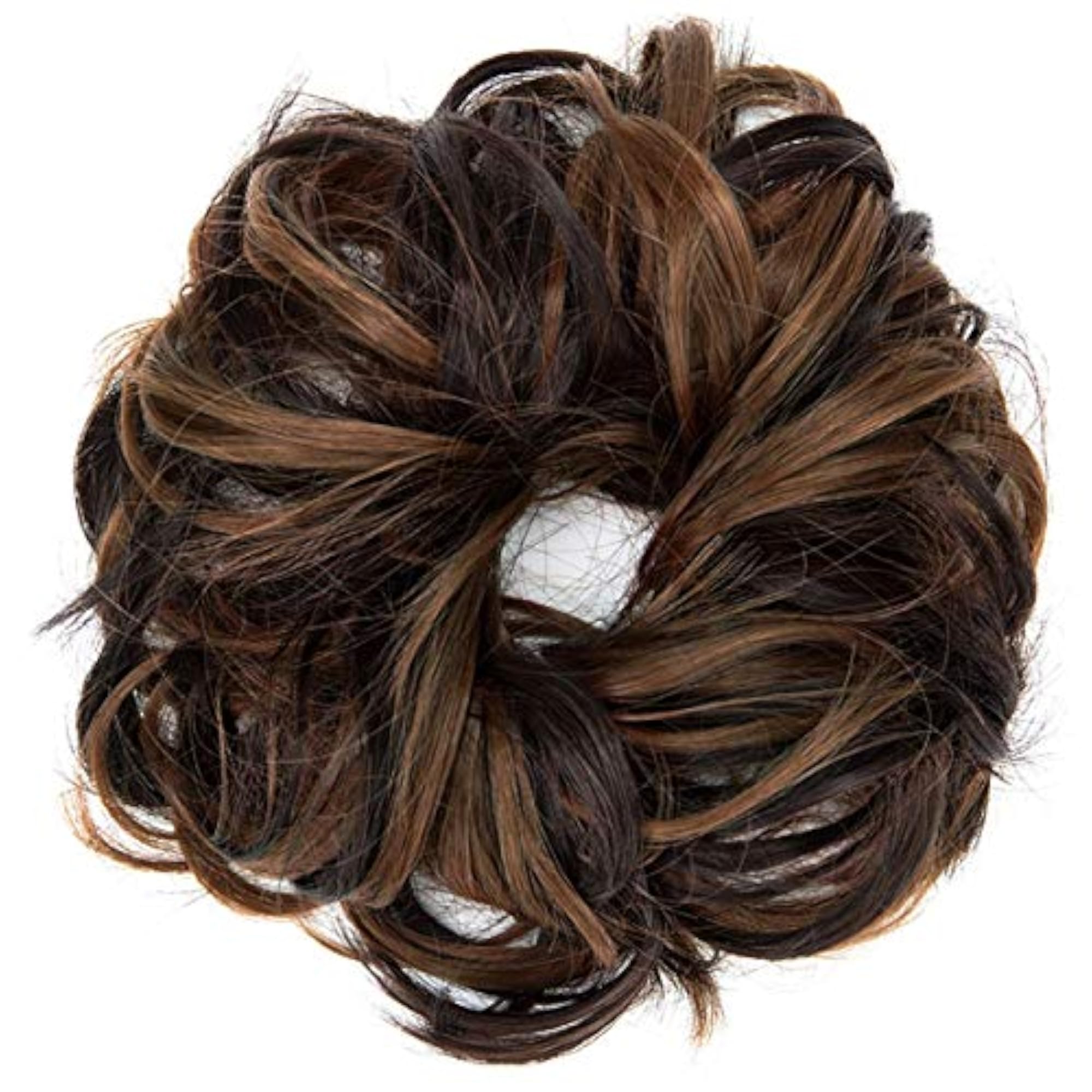 Cotton Lace Messy Hair Bun Extensions for Weddings