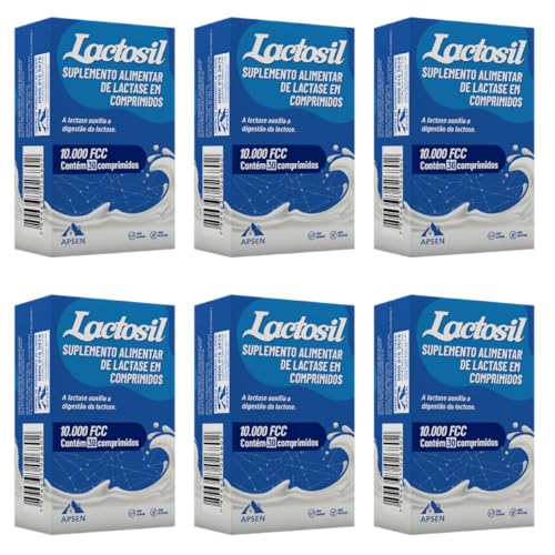 Lactosil Apsen Lactase 10.000 FCC (Kit 6x30 Comprimidos)