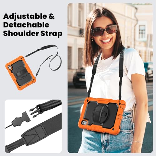Funda para tablet Lenovo Tab M9 de 9 TB310 2023 giratoria con protector de pantalla 7