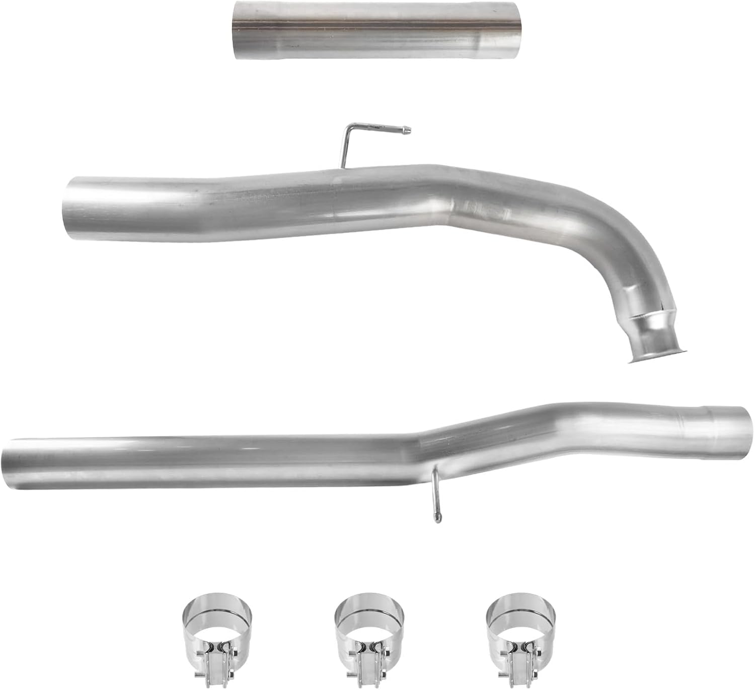 4" Pipe Compatible with 2011-2015 Chevrolet Silverado/GMC Sierra 2500 3500HD LML 6.6 Duramax Turbo Exhaust 4" Pipe