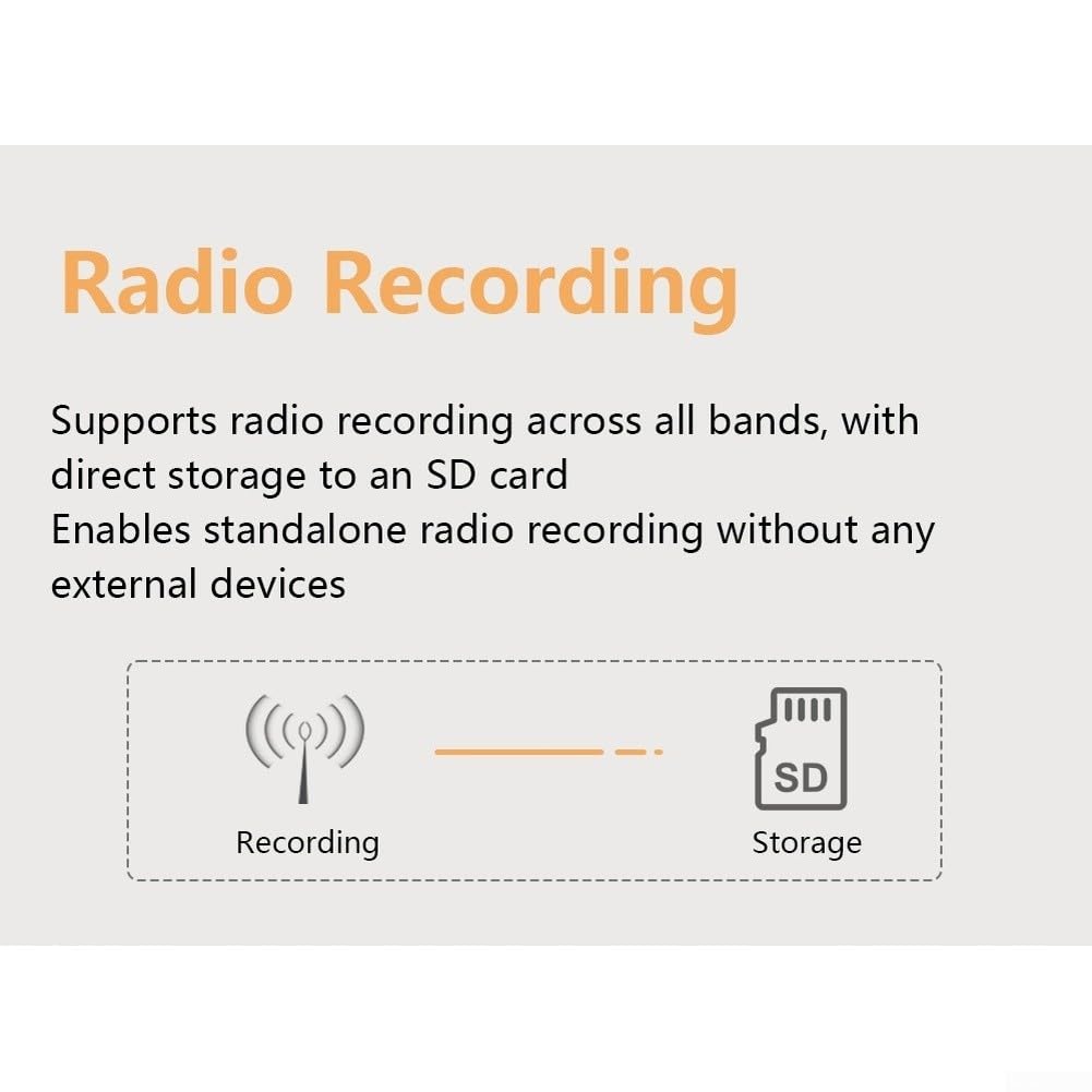 MLite-880 Funkempfänger, Full-Band 130kHz-30MHz & VHF 118-165MHz, unterstützt SSB AM CW für FM mit RDS, für dsp Rauschunterdrückung, Echtzeit für Spektrumanzeige für Luftfahrt-Schinkenüberwachung