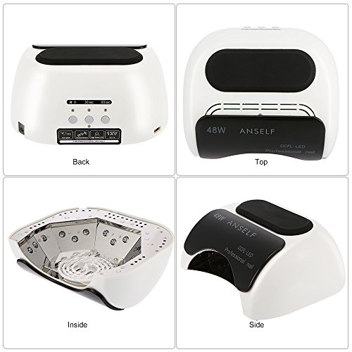Anself 48W LED + CCFL