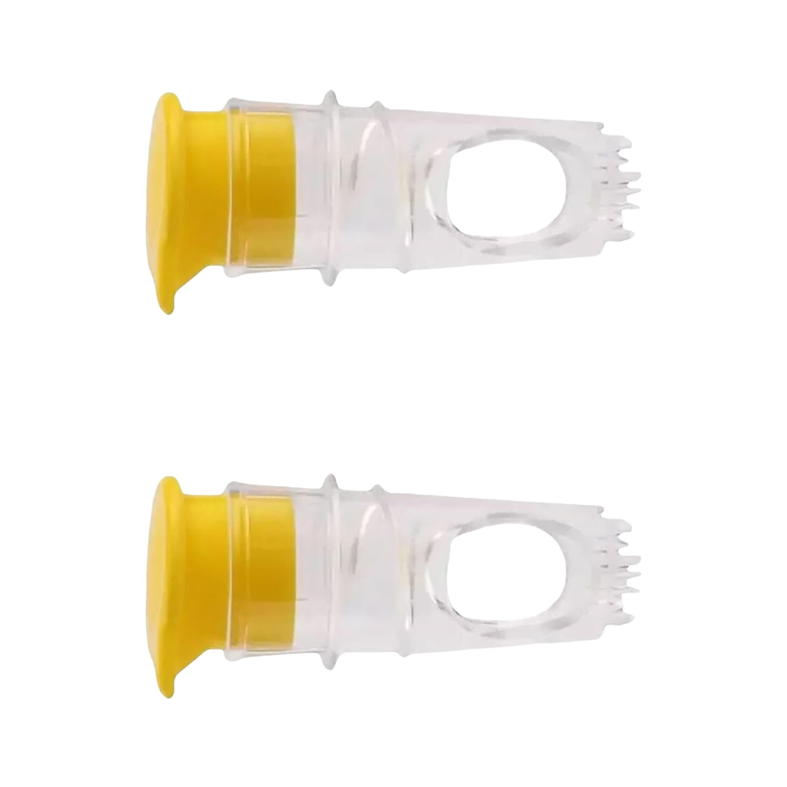 HUANGING 2Pcs Sturdy Lemon Squeezer Set Ergonomic Designs Hand Press Juicer for Easily Citrus Fruit Squeezing Ergonomic Designs Juicer