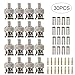 Produktbild Lfhing 30pcs Solid Core BNC-Stecker für RG58 RG142 LMR195 RG400 Coax Plug Crimping Version