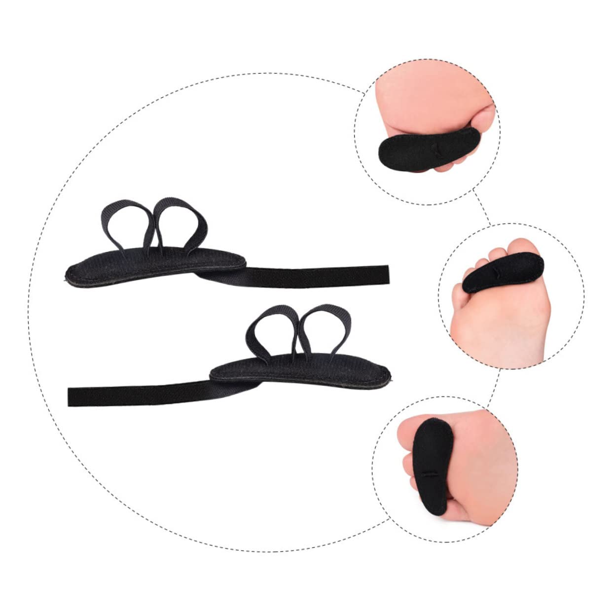 FOMIYES Separator for Women Men Protectors Cushion for Spacers Tool Guard Supplies