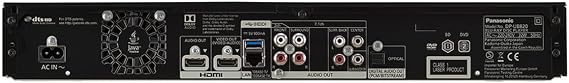 Panasonic DP-UB820ABK 4K Ultra HD Blu-ray Player with Dolby Vision