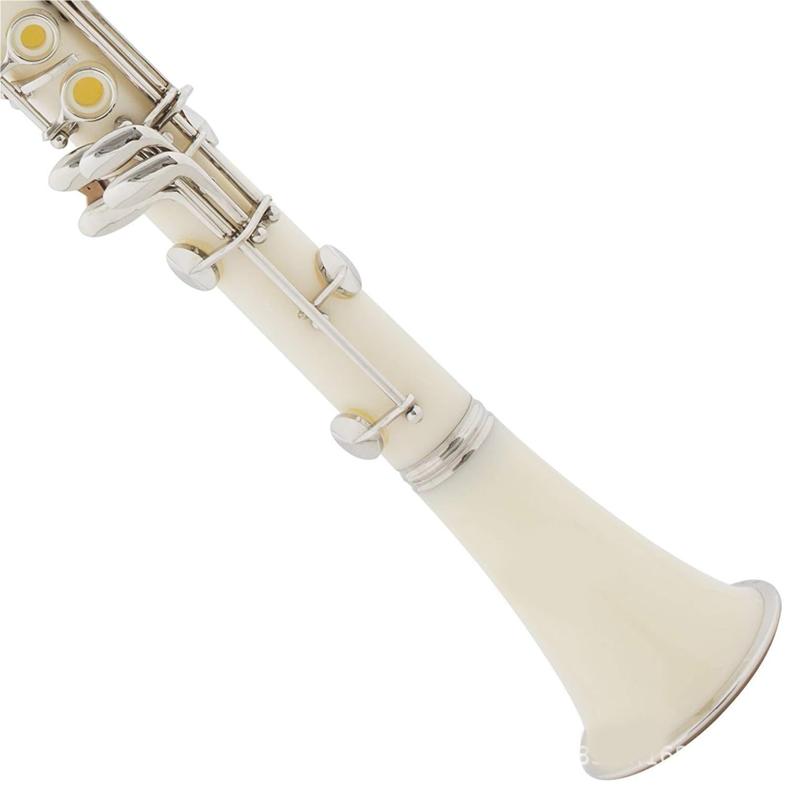 Clarinete ABS 17 teclas Si bemol con bolsa de tela Tocando Clarinete