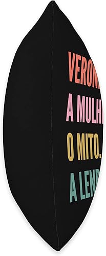 Miniatura 2 de Funny Portuguese First Name Design - Veronika Throw Pillow