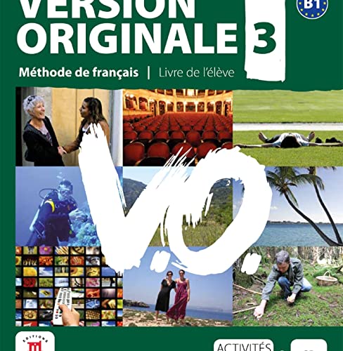 Portada de Version Originale 3 Livre De L´élève + Cd + Dvd