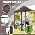 Decomax 8'X8' Grill Gazebo Canopy - Heavy Duty Steel Frame, Double Tiered Grill Canopy for Outdoor Grill W/Shelves, Ceiling Hooks and Ground Stakes, Outdoor Patio Canopy Tent BBQ Gazebo for Backyard