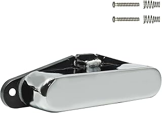 Pro TL-60S Vintage Alnico 5 Single Coil Neck Pickups for FD Tele Style Electric Guitar, Chrome