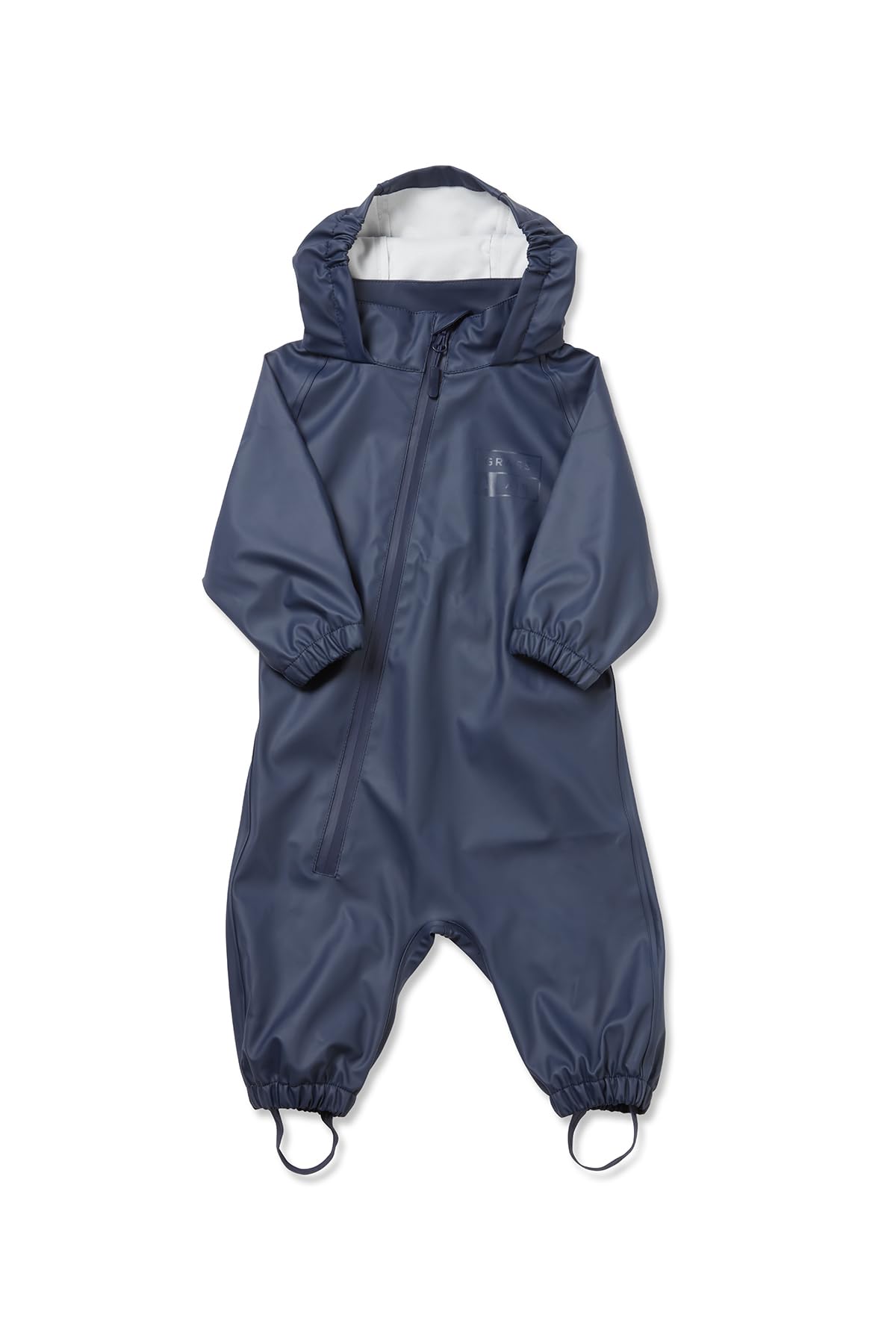 Grass & Air Infant Pu Puddlesuit, Navy, Size 9-12 Months