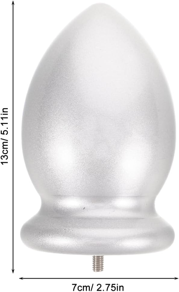 Toyvian Patio Umbrella Tip Cap Replacement - Outdoor Umbrella Top Screw Cap Accessory for Patio Parts Repair