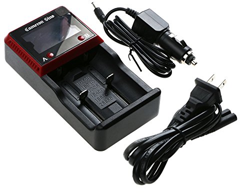 Chargeur de batterie de rechange pour chargeur de batterie 17650, 18350, 18490, 18500, 18650, 25500, 26650, AA, AAA.