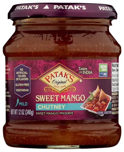 Patak's SWEET MANGO 12oz 3pk