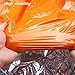 HOVTOIL Outdoor Shelter Emergency Tent Disposable Portable Thermal Blanket Waterproof Outdoor Lifesaving Shelter for Camping Survival Emergency Tent Orange C