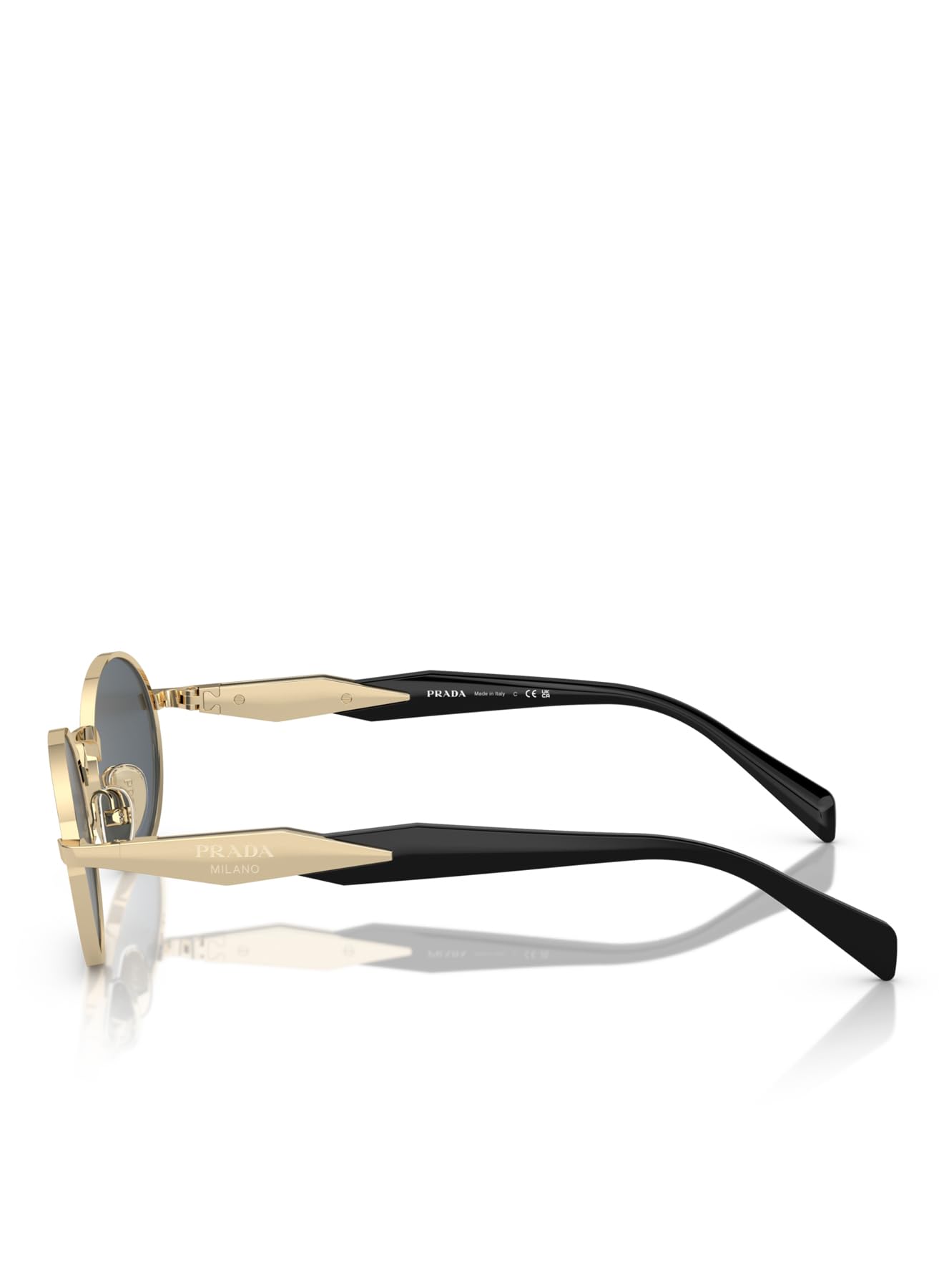 Prada 0PR 65ZS 55 ZVN09T Gafas de Sol, Unisex-Adult, Multicolor (Multicolor), Talla Única