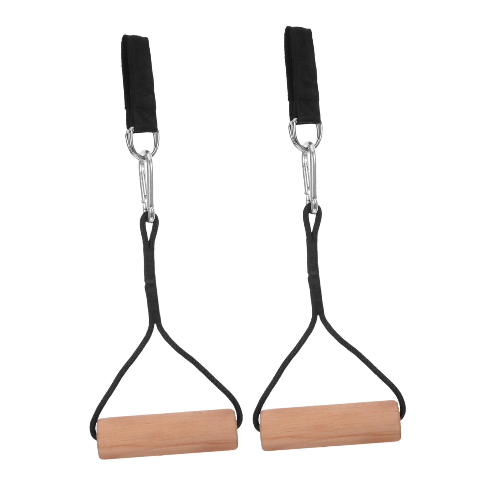 BESPORTBLE Anillas De Gimnasia De Madera para Entrenamiento De Fuerza para Ejercitar Brazos y Muñecas Equipamiento De Fitness para Jardín y Gimnasio