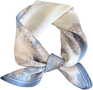 Mulberry Silk Scarfs Neck Scarf 21" Small Square Scarfs hair scarf bandana Neckerchief Headscarf