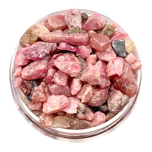 天然石 さざれ 小さめ レジン 封入 きれいめ クラフト パーツ 誕生石 パワーストーン アクセサリー制作 鉱石コレクション【森の雑貨屋さん】 (ロードナイト)