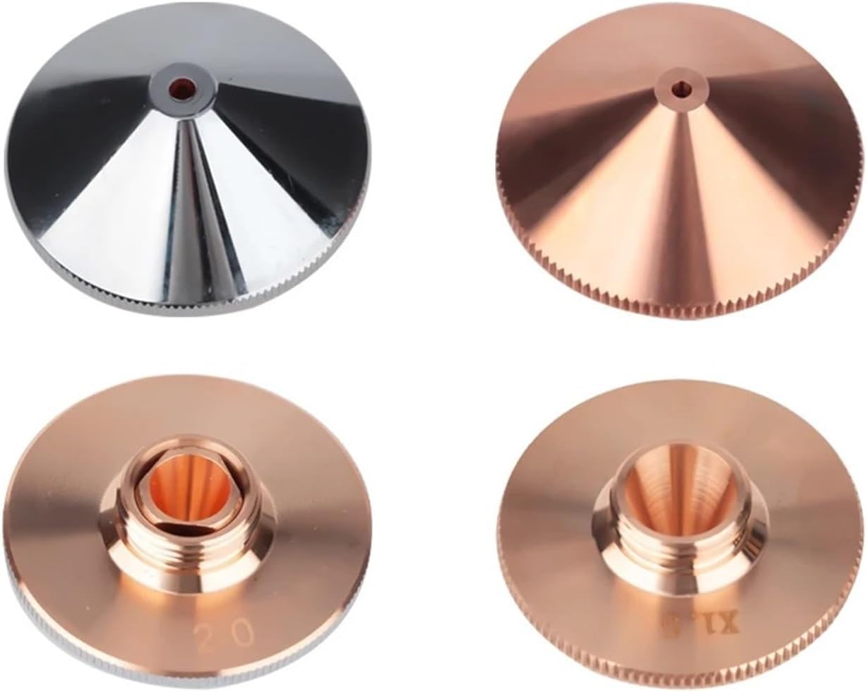 Laser Nozzle D28 M11 H15 D32 M14 Single Double Chrome Layers 10Pcs